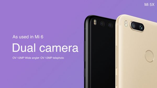 Xiaomi Mi 5X chính thức ra mắt: Camera kép xóa phông, SD625, RAM ...