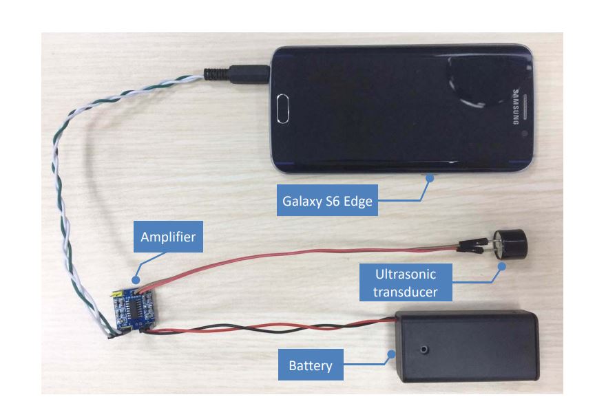 Sau khi chuyển hóa giọng nói sang sóng siêu âm, đội ngũ nghiên cứu chỉ cần một chiếc Galaxy S6 Edge, amplifier, bộ chuyển đổi sóng siêu âm và pin để có thể tiến hành DolphinAttack