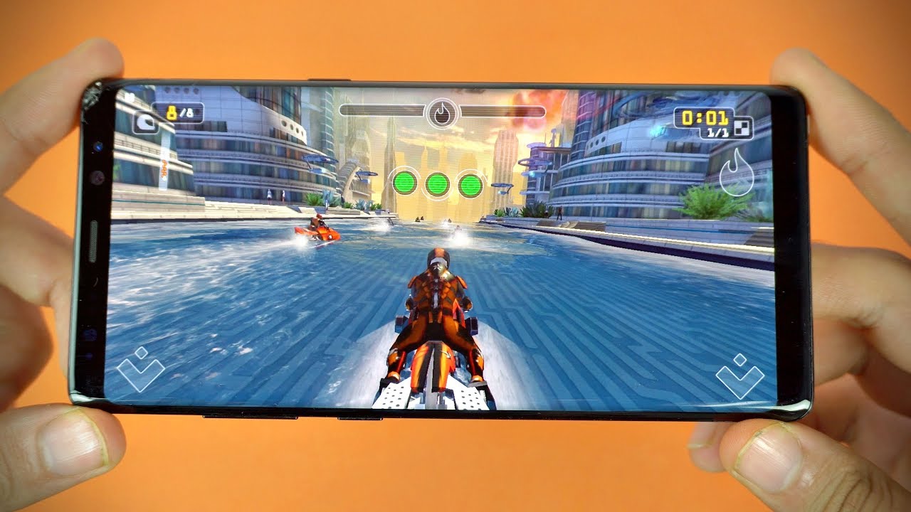 Chơi game cực đã trên Galaxy Note8
