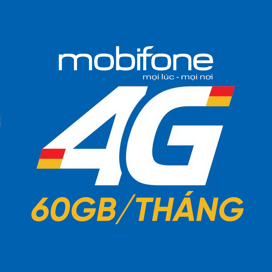 Sim Mobifone 4G 60GB/tháng CellphoneS