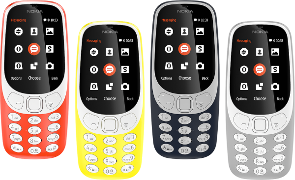 Chiếc Nokia 3310 (2017) được ra mắt vào tháng 2 năm ngoái