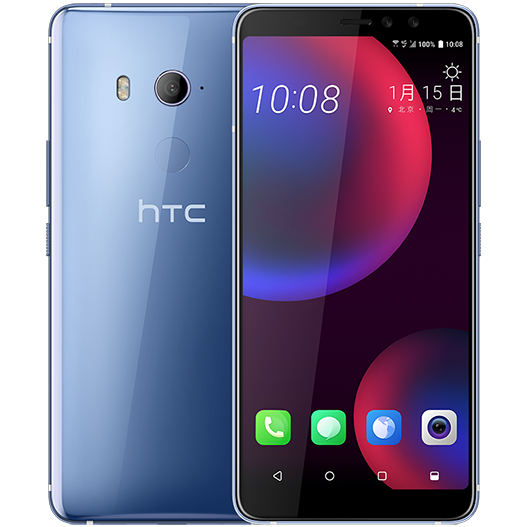 Vì sử dụng màn hình tỉ lệ 18:9, HTC đã chuyển cảm biến vân tay của U11 EYEs ra mặt lưng của máy