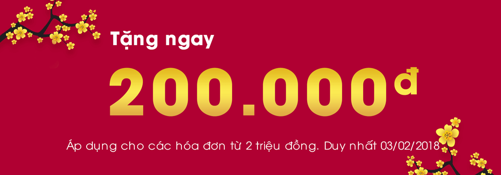 Lì xì 200K Khai trương 212 Khương Đình, Hà nội
