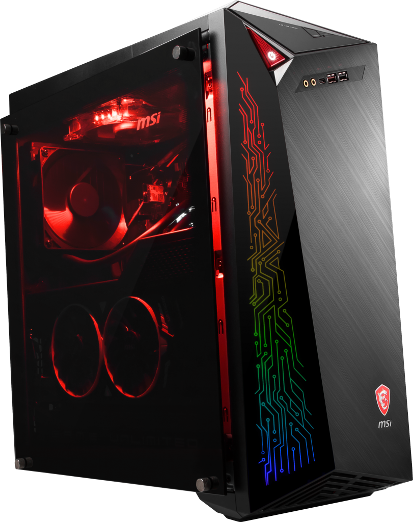 Bộ PC Infinity X với thiết kế khá hầm hố, đậm chất gaming cũng đã giật giải tại CES 2018