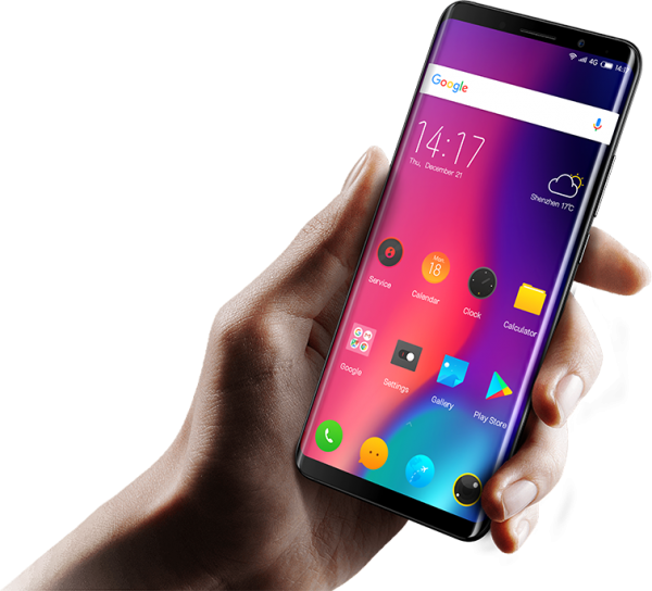 Thiết kế mặt trước khá tương đồng với các sản phẩm của Samsung