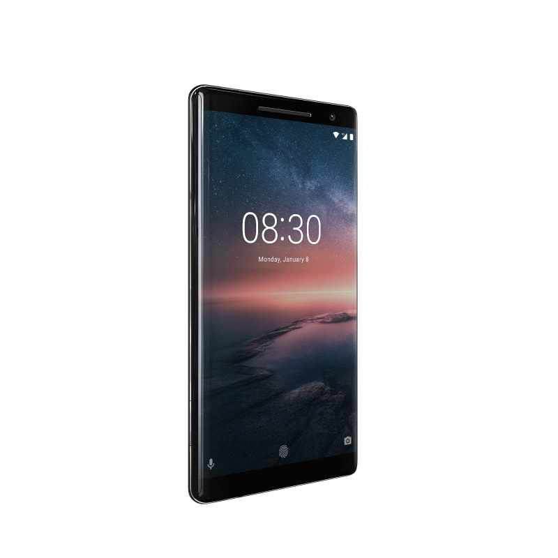 Máy được làm cong sang 2 cạnh bên, được bao phủ bởi kính cường lực Gorilla Glass 5