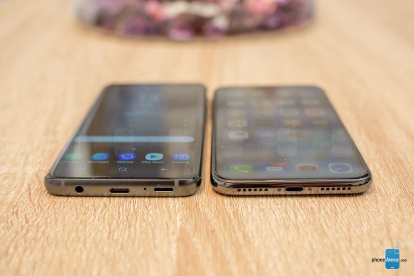 Samsung Galaxy S9 và Apple iPhone X