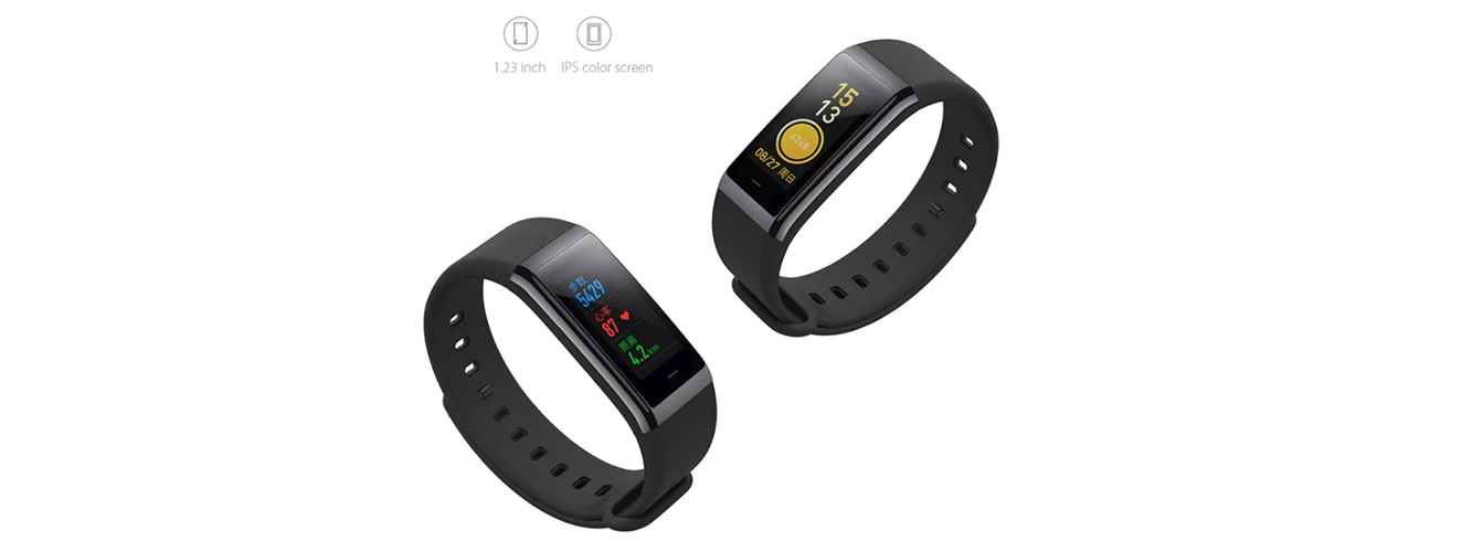 Hình ảnh render của chiếc Mi Band 3