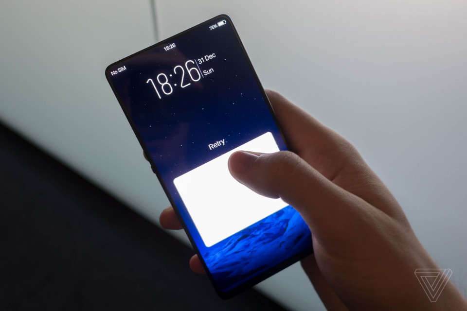 Bản mẫu concept của chiếc Vivo Apex tại triển lãm MWC 2018