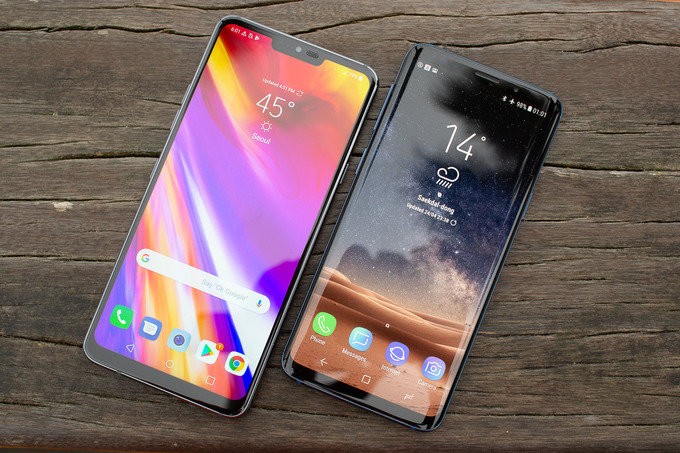 LG G7 ThinQ và Samsung Galaxy S9