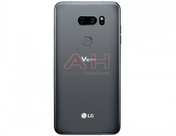 Xuất hiện ảnh render của LG V35 ThinQ, phân phối độc quyền bởi AT&T