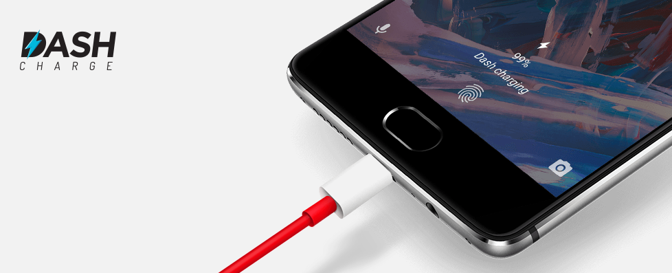 Công nghệ sạc nhanh Dash Charge được OnePlus lần đầu tích hợp trên OnePlus 3T
