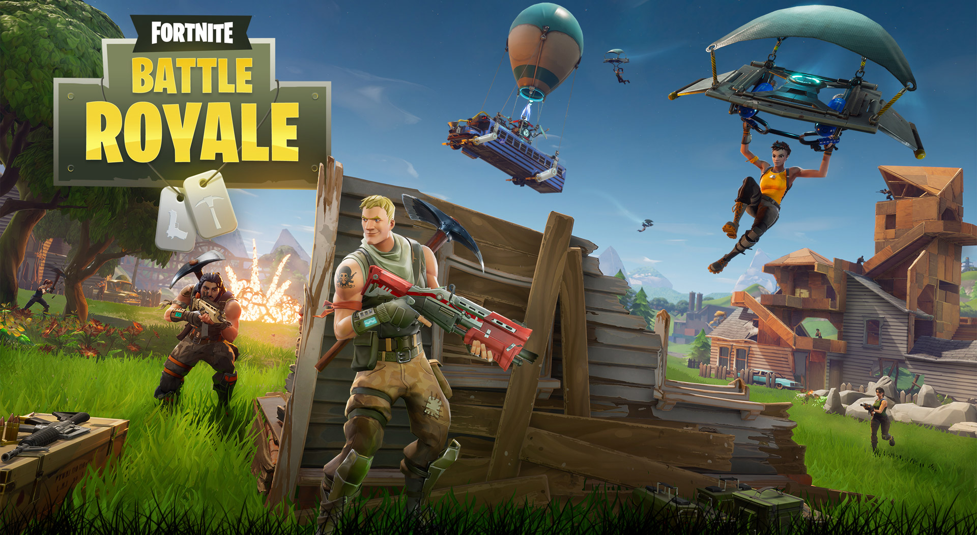 Fortnite - tựa game bắn súng sinh tồn nổi tiếng trên PC đến từ Epic Games với lối chơi khá giống với PUBG