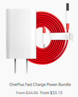Cáp sạc Dash Charge trên trang bán hàng của OnePlus đã được đổi tên thành "Fast Charge"