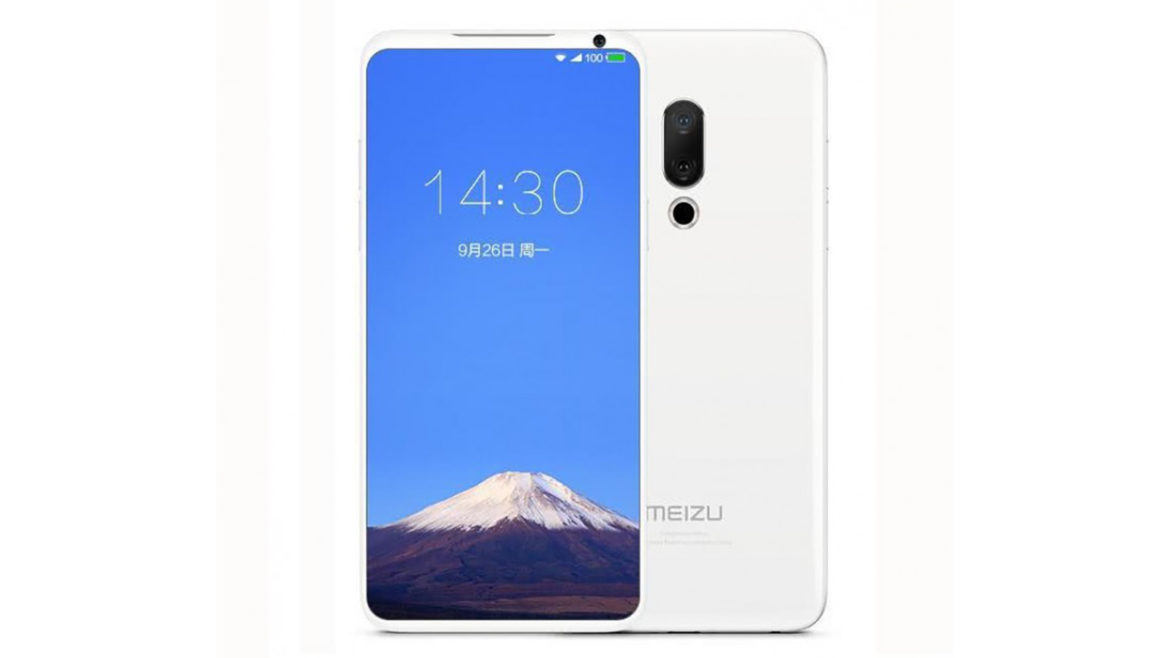 Hình ảnh render rò rỉ của chiếc Meizu 16/16 Plus