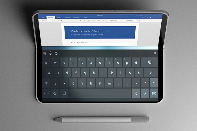 Surface Phone sẽ là một chiếc smartphone với màn hình có thể gập được