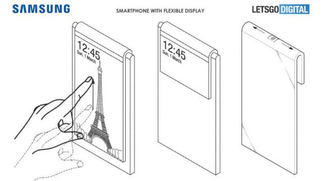 Chiếc smartphone với tấm màn hình 