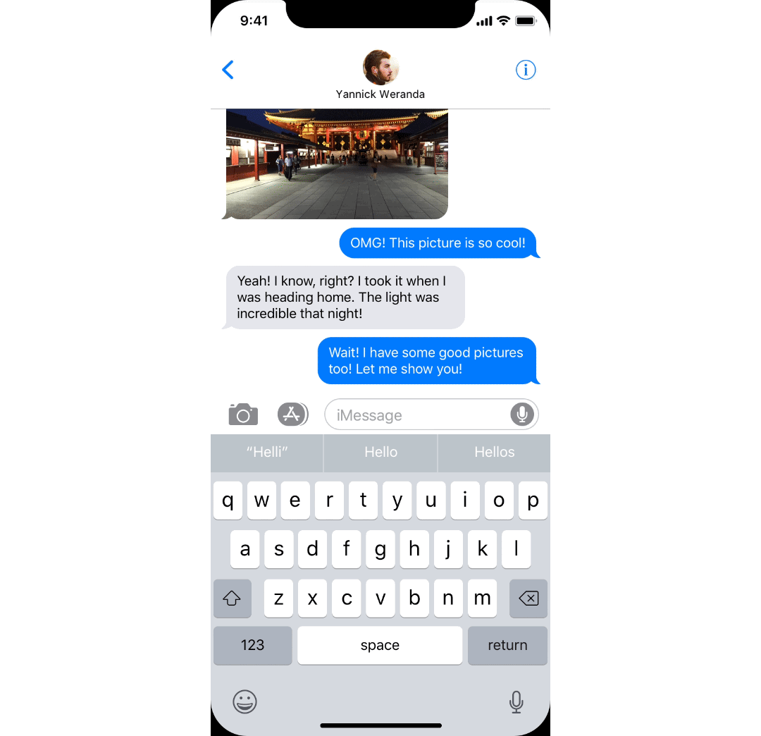 Nhanh chóng tìm kiếm một hình ảnh cụ thể và chèn vào iMessages