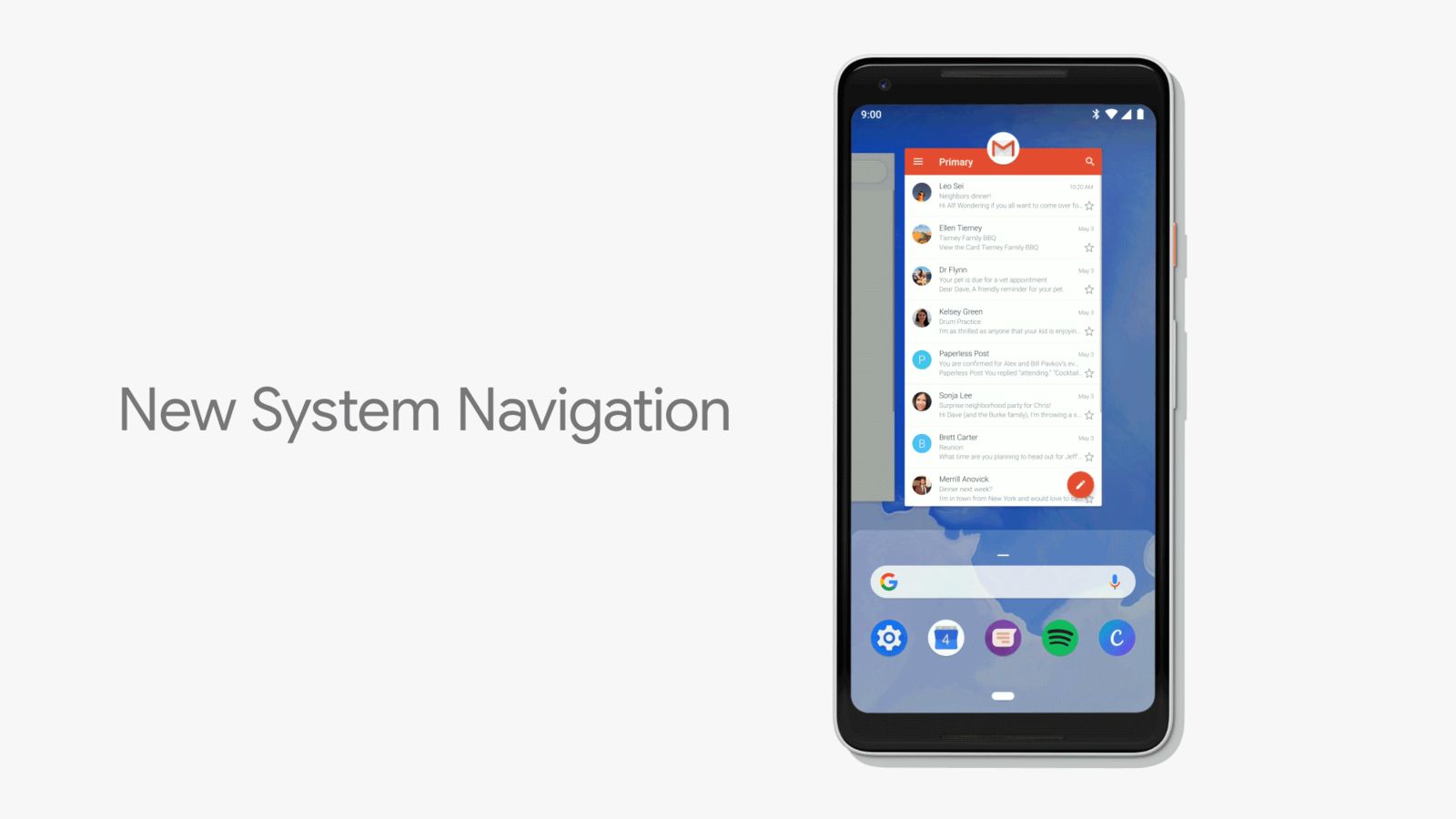Hệ thống phím điều hướng mới trên Android P