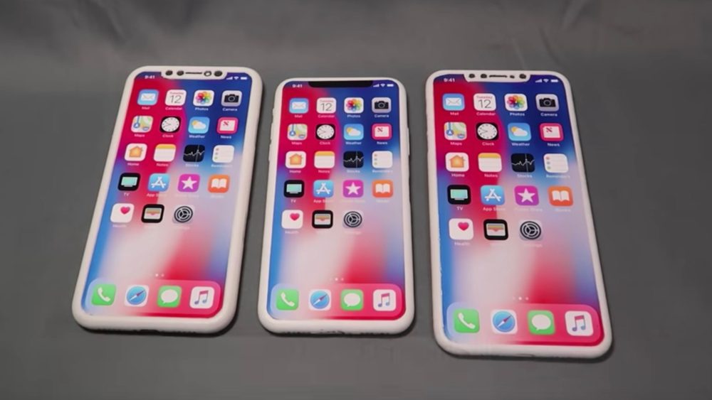 iPhone XS sẽ được giới thiệu với 2 phiên bản màn hình là 5.8 inch và 6.5 inch