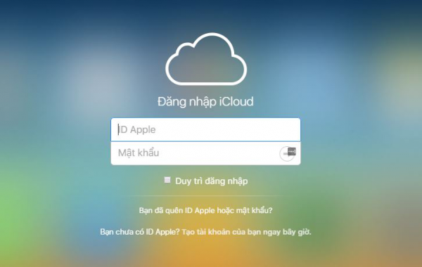 Tài khoản iCloud