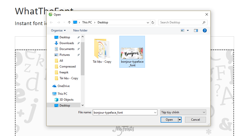Cách tìm font chữ trong Photoshop vô cùng đơn giản
