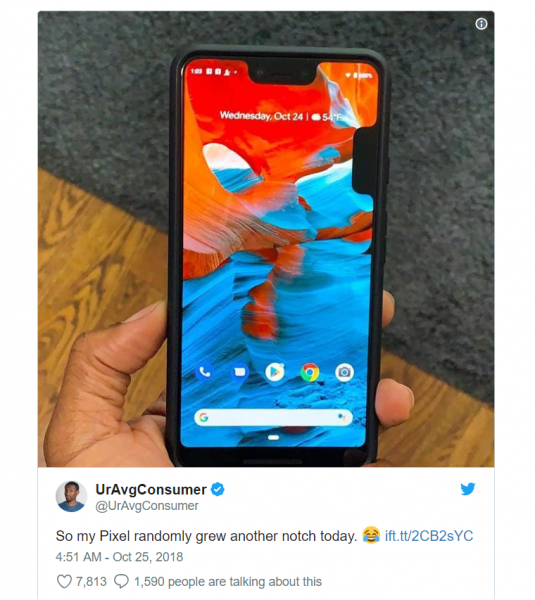 Người dùng Pixel 3 XL báo cáo máy bị lỗi 