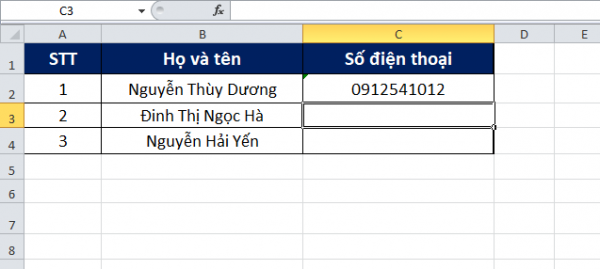 Kết quả cũng có sự hiện diện của số 0 đứng ở phía trước chuỗi số.