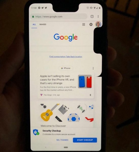 Người dùng Pixel 3 XL báo cáo máy bị lỗi 