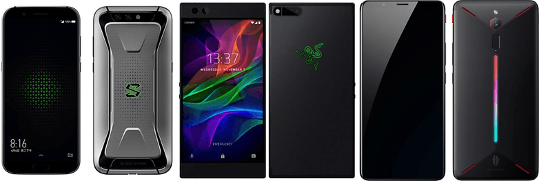 Thị trường smartphone gaming với sự góp mặt của các tên tuổi như Razer, Xiaomi hay Nubia...