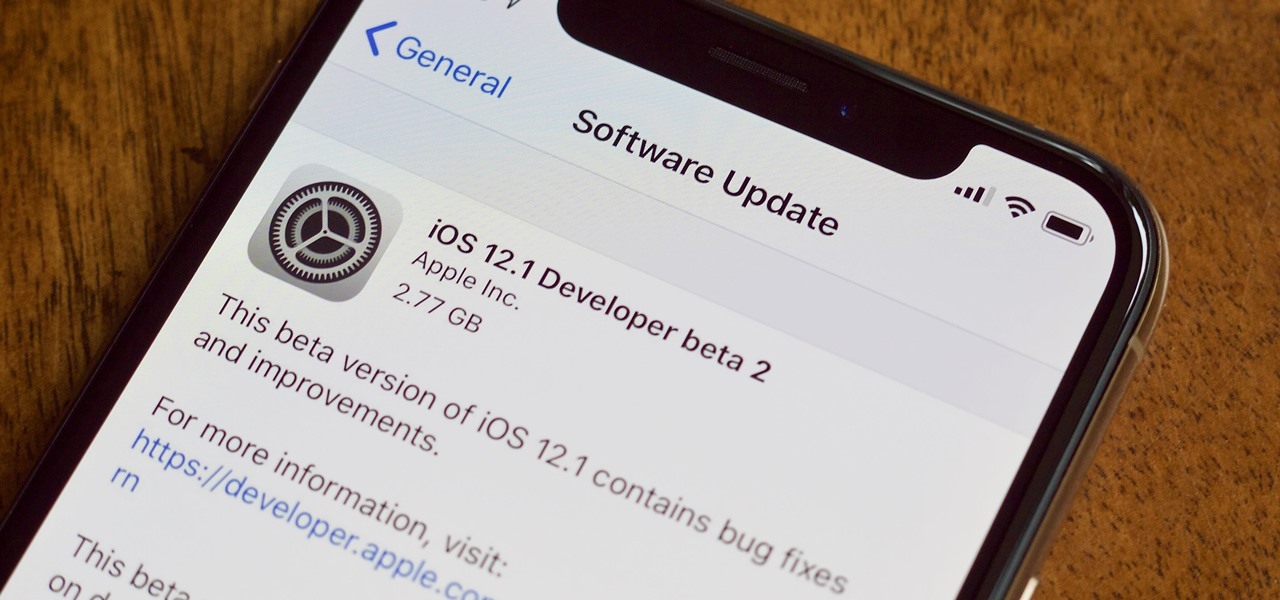 iOS 12.1 Beta 2 khắc phục hiện tượng không nhận sạc ở chế độ chờ trên bộ đôi iPhone mới