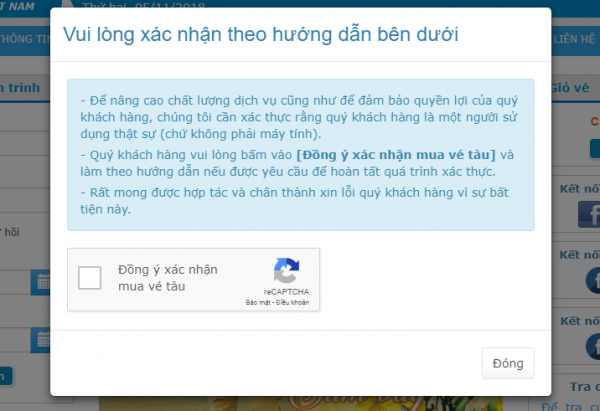Xác nhận theo hướng dẫn bên dưới.