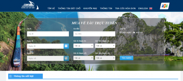 Website vetau.com.vn rất đáng tin cậy để mua vé tàu Tết 2019 trên mạng.