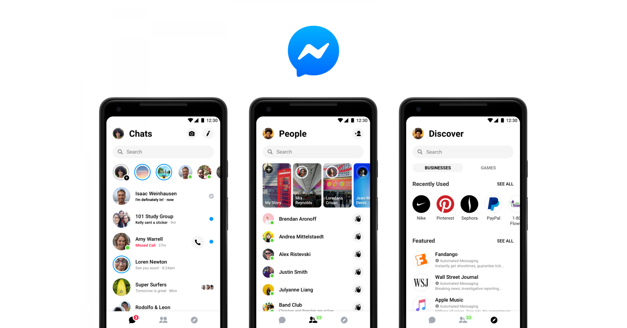 Cập nhật Facebook Messenger giao diện mới, bạn đã có chưa