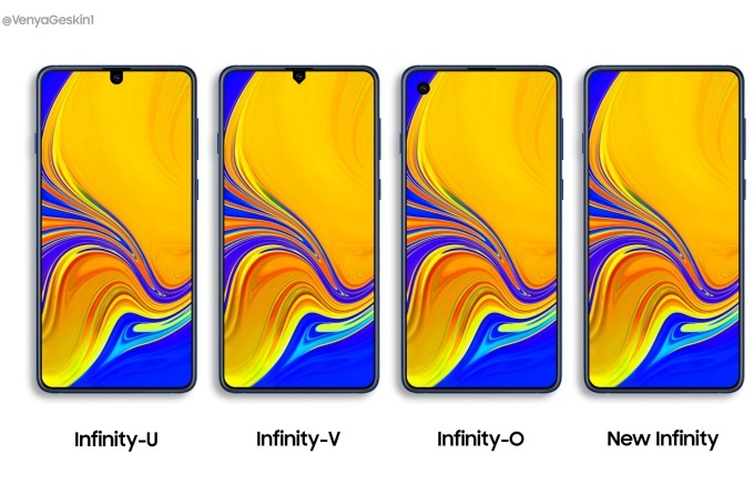 Galaxy A70 và A90 có thể sẽ được trang bị màn hình 