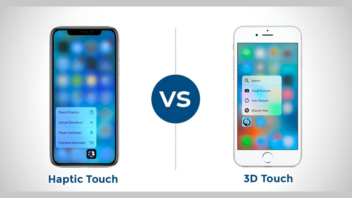 So sánh Haptic Touch và 3D Touch 
