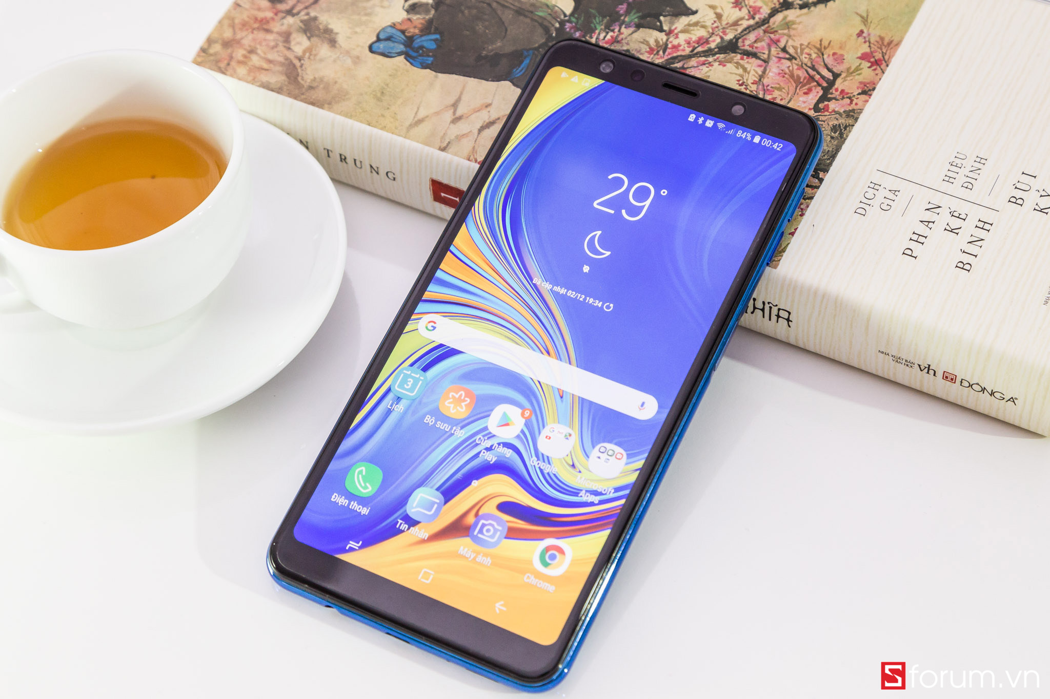 Sforum - Trang thông tin công nghệ mới nhất Galaxy-A7-2018-sforum-12 Đánh giá chi tiết Galaxy A7 2018: Không chỉ dừng lại ở 3 camera 