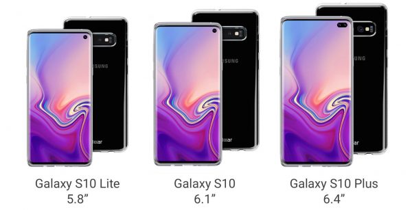 Ốp lưng cho bộ ba Galaxy S10 xuất hiện, cho thấy máy vẫn có jack cắm 3.5mm