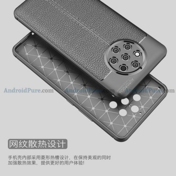 Ốp lưng của Nokia 9 PureView tiếp tục xuất hiện, tiết lộ máy không có jack cắm 3.5mm