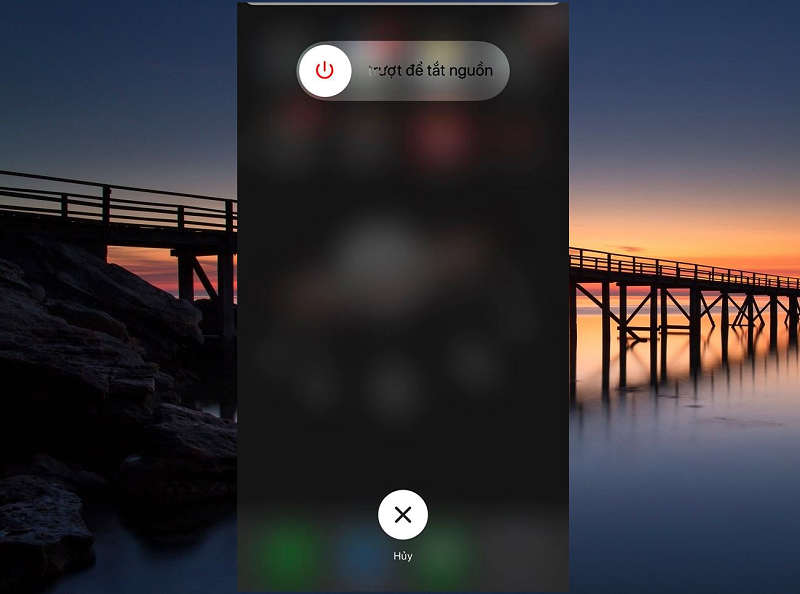Khởi động lại thiết bị iPhone.