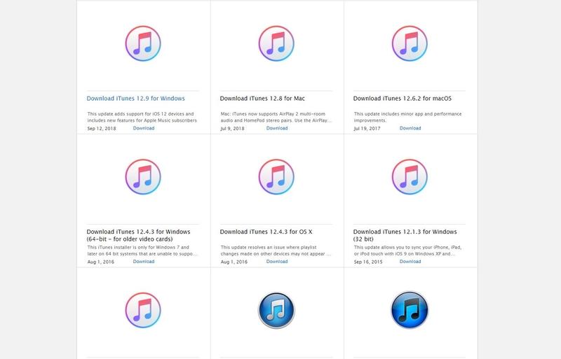 Tải phần mềm iTunes tương thích xuống máy tính của bạn.