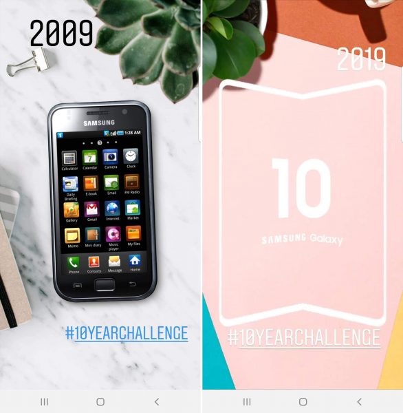 Samsung khoe ảnh trào lưu 