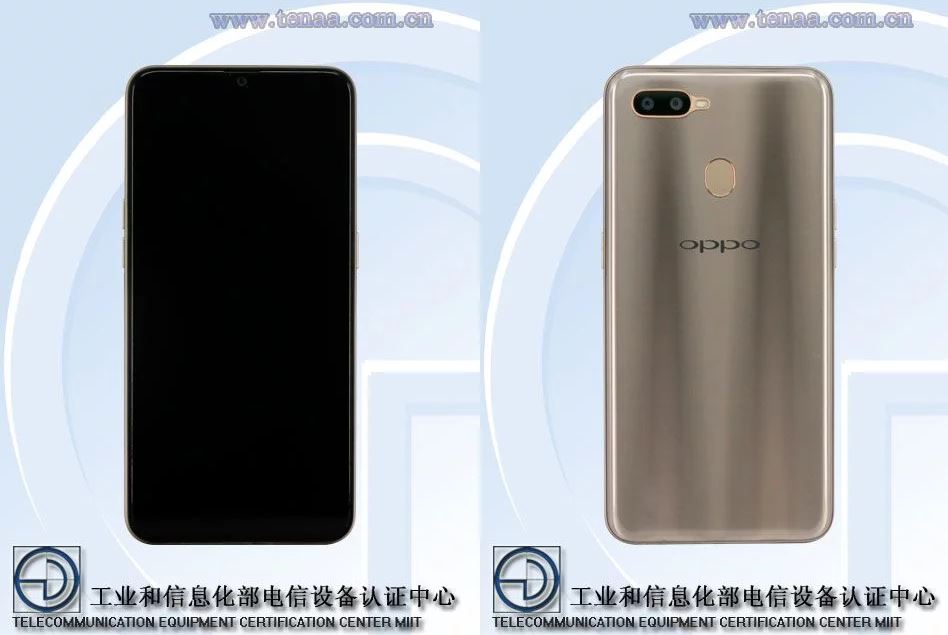 Lộ diện smartphone tầm trung lạ của Oppo: Thiết kế giọt nước, chip 8 nhân, RAM 3GB, pin 4.230 mAh