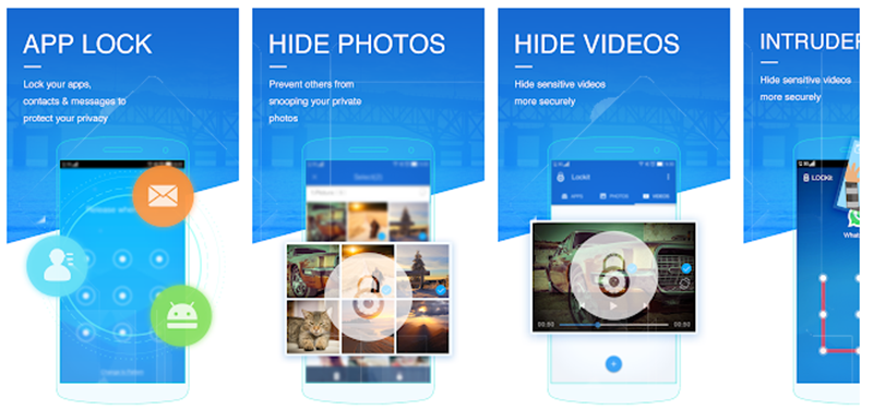 LOCKit - Khóa ứng dụng, kho hình ảnh và khóa vân tay.