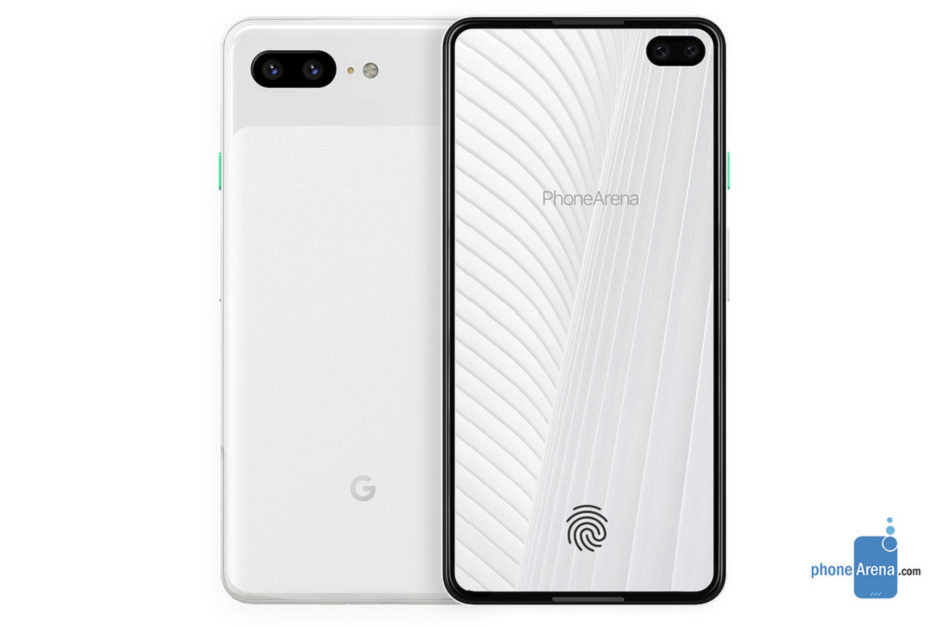 Hình ảnh render rò rỉ của chiếc Pixel 4