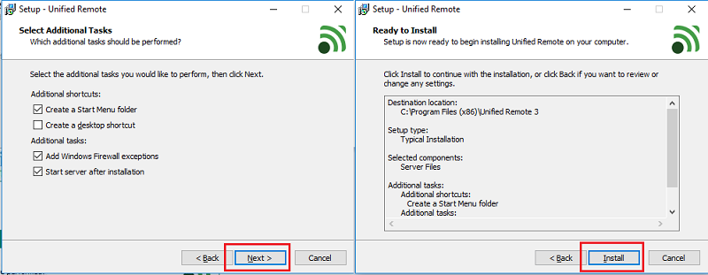  Chọn Install và chờ cho phần mềm cài đặt thành công.