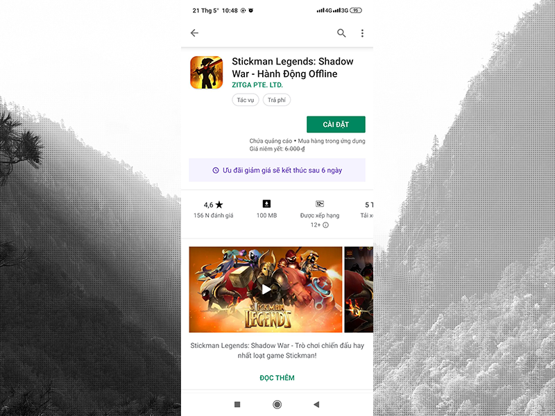 Game Stickman Legends: Shadow War Offline Fighting Game