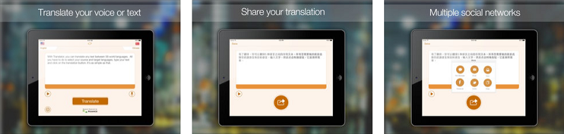 Ứng dụng iOS đang được miễn phí - Translator!! HD.