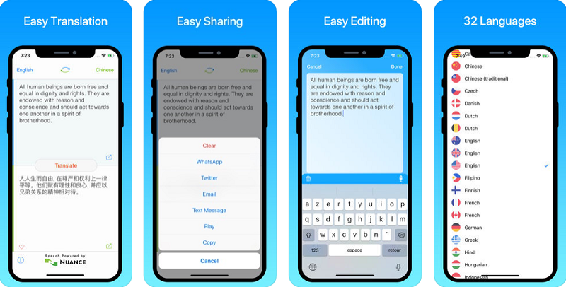 Ứng dụng iOS đang được miễn phí - Easy Translation--.