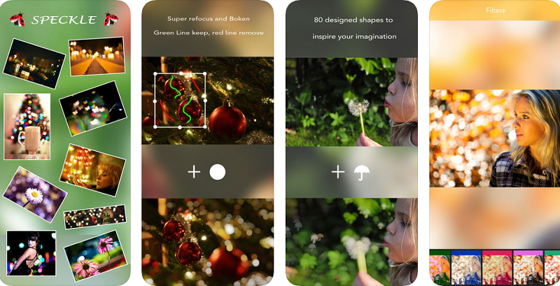 Ứng dụng iOS đang được miễn phí - Speckle - Lens bokeh.